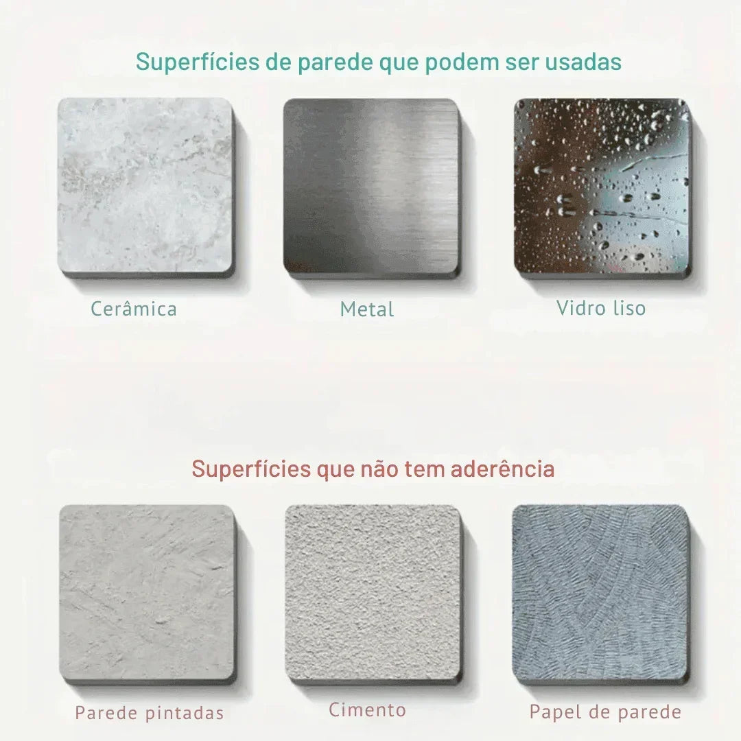Varal Retrátil Sem Perfuração Dobrável