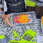 Cortador e Fatiador de Legumes Multifuncional 16 em 1