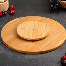 Tábua de Mesa em Bambu Giratóra