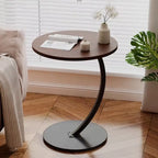 Mesa de Apoio para Sala e Sofá em MDF e Ferro