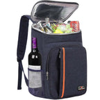 Mochila Térmica 23L Impermeável para Praia, Viagem e Camping – Cooler Portátil Dobrável