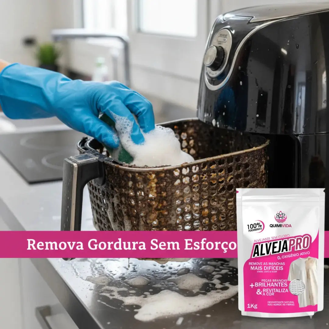 Percarbonato de Sódio AlvejaPro | Removedor de Manchas e Alvejante Sem Cloro