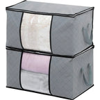 Saco Organizador para Cobertores e Roupas 48L
