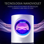 Armadilha Mata Mosquito UV USB Silenciosa 360°