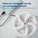 Mini Máquina de Lavar Roupa Portátil