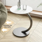 Mesa de Apoio para Sala e Sofá em MDF e Ferro