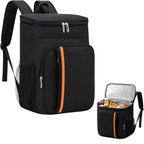 Mochila Térmica 23L Impermeável para Praia, Viagem e Camping – Cooler Portátil Dobrável