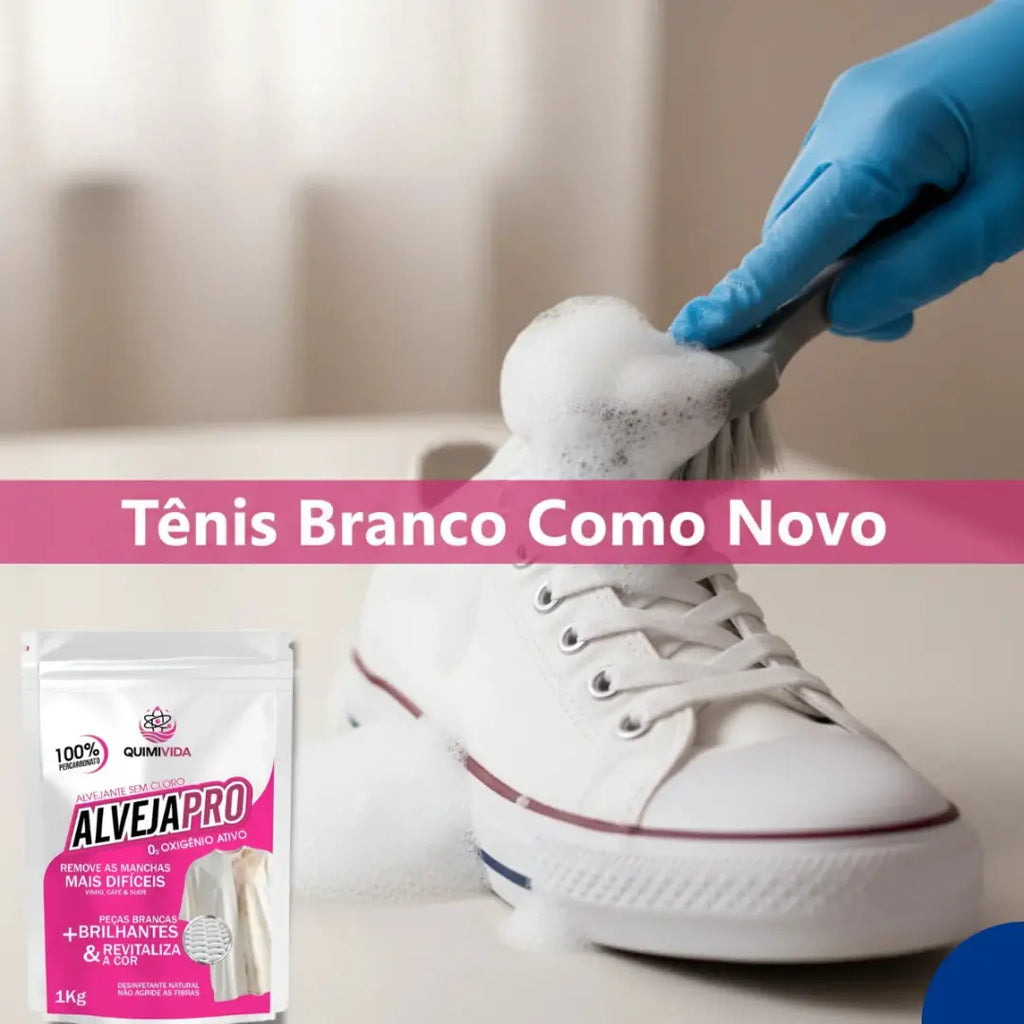 Percarbonato de Sódio AlvejaPro | Removedor de Manchas e Alvejante Sem Cloro