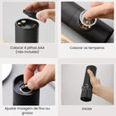 Moedor Automático de Sal e Pimenta
