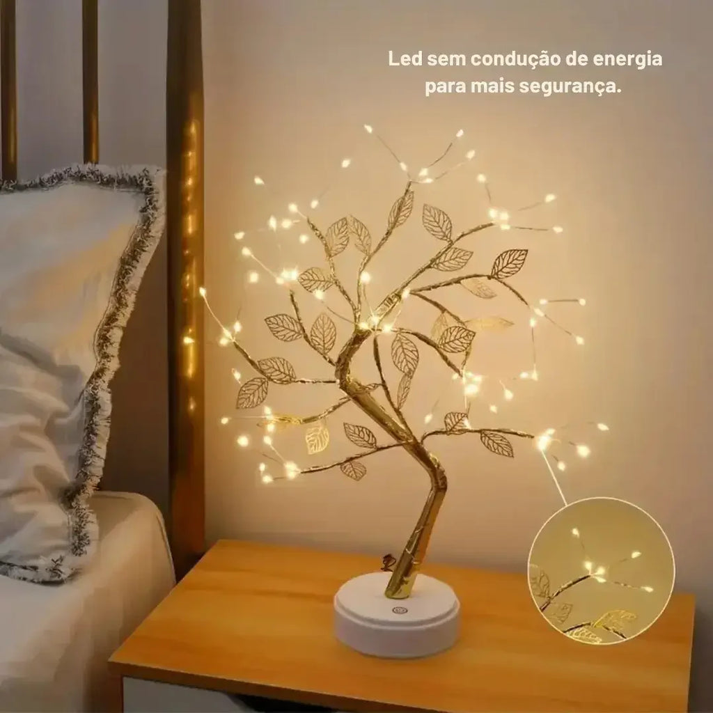 Árvore Bonsai LED Decorativa