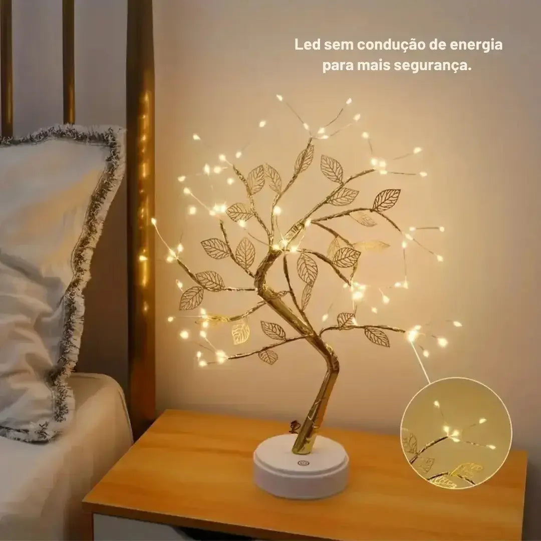 Árvore Bonsai LED Decorativa