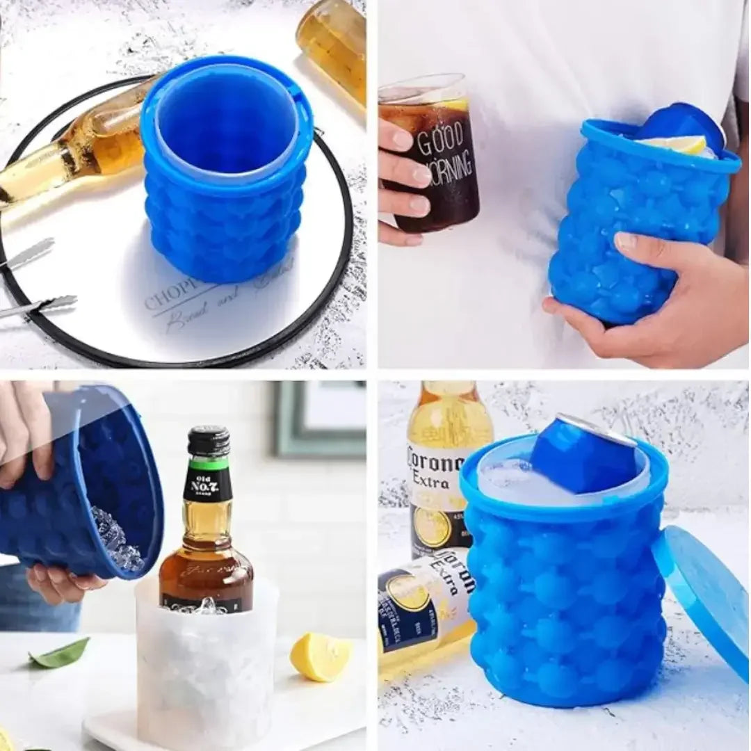 Balde de Gelo em Silicone Térmico