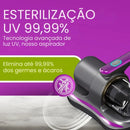 Aspirador Portátil Anti-Ácaro Esterilização UV Sem Fio