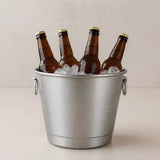 Balde de Gelo Alumínio Polido 5 Litros – Elegância e Conservação para Cervejas e Bebidas