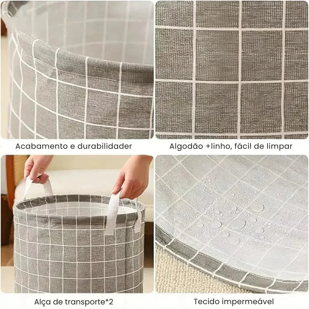Cesto Organizador Multiuso Dobrável