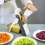 Cortador Mandoline Multifuncional 5 Funções – Precisão e Agilidade na Sua Cozinha