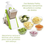 Cortador Mandoline Multifuncional 5 Funções – Precisão e Agilidade na Sua Cozinha