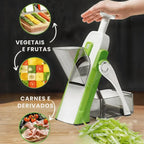 Cortador Mandoline Multifuncional 5 Funções – Precisão e Agilidade na Sua Cozinha