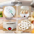 Cozedor Elétrico de Ovos e Legumes Multifuncional