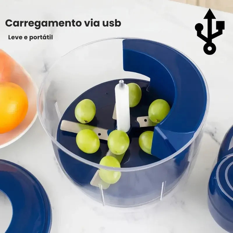 Descascador Elétrico Automático Portátil USB