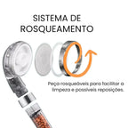 Ducha de Alta Pressão com Filtragem Iônica