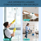 Escova Elétrica de Limpeza 9 em 1 com Cabo Extensor