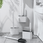 Escova de Limpeza Sanitária Silicone 2 em 1