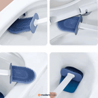 Escova de Limpeza Sanitária Silicone 2 em 1