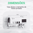 Esterilizador de Escova Dental UV e Dispensador de Pasta