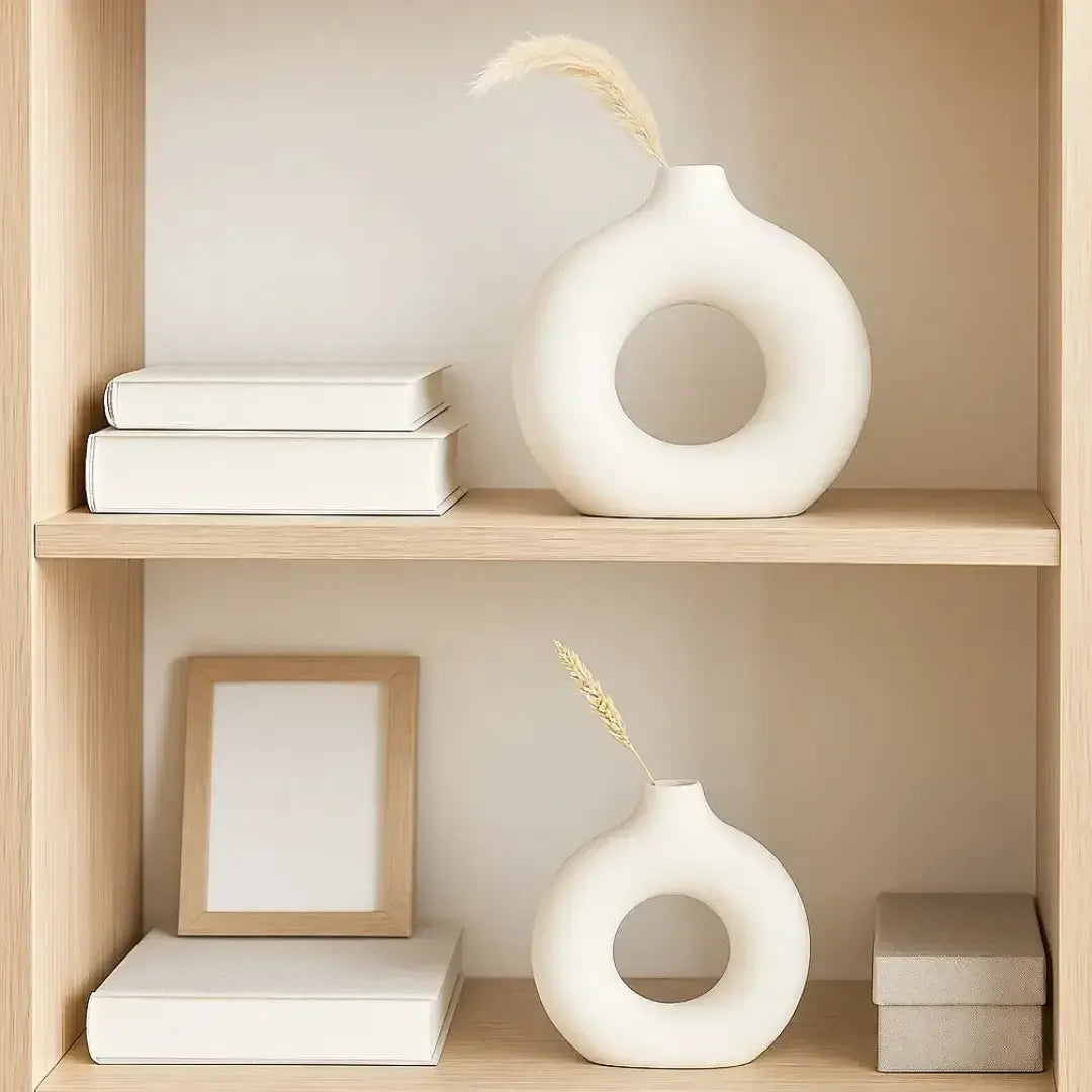 Kit 2 Vasos Redondos Donut
