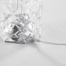 Luminária Cristal de Mesa LED com Controle Remoto