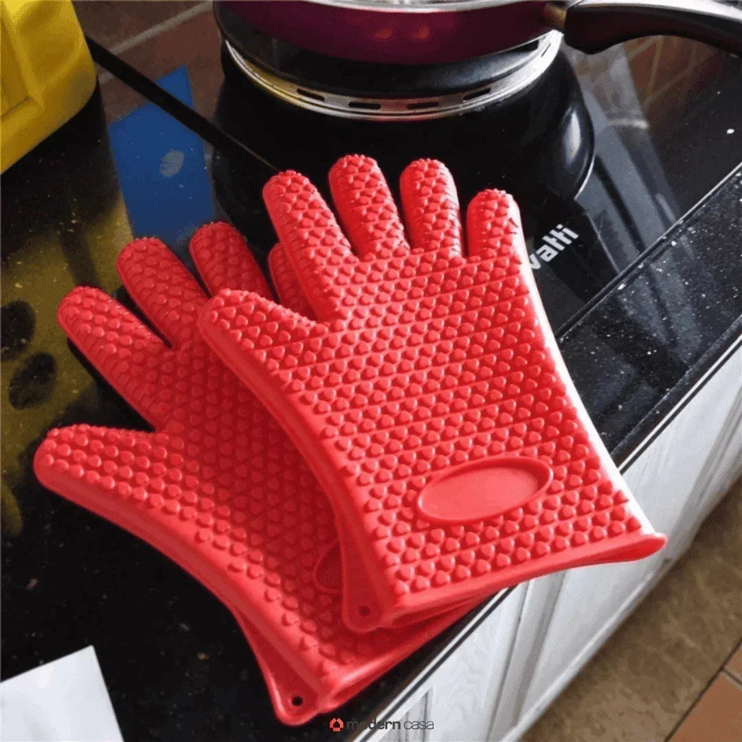 Luva de Silicone para Alta Temperatura