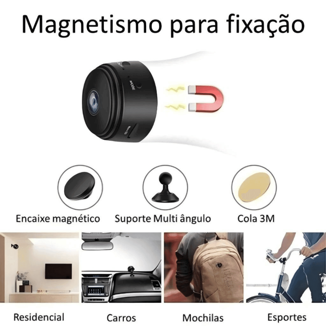 Mini Câmera Espiã Wi-Fi A9
