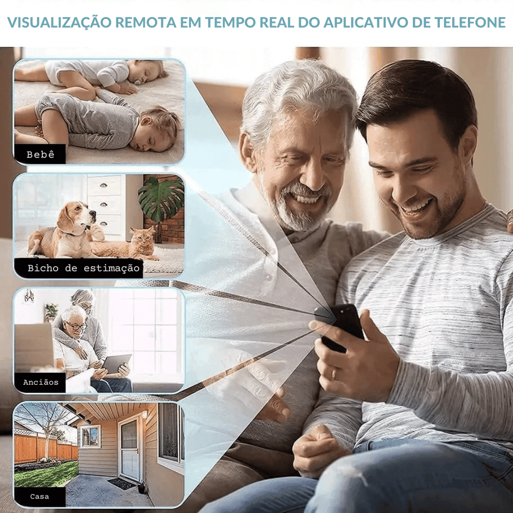 Mini Câmera Espiã Wi-Fi A9