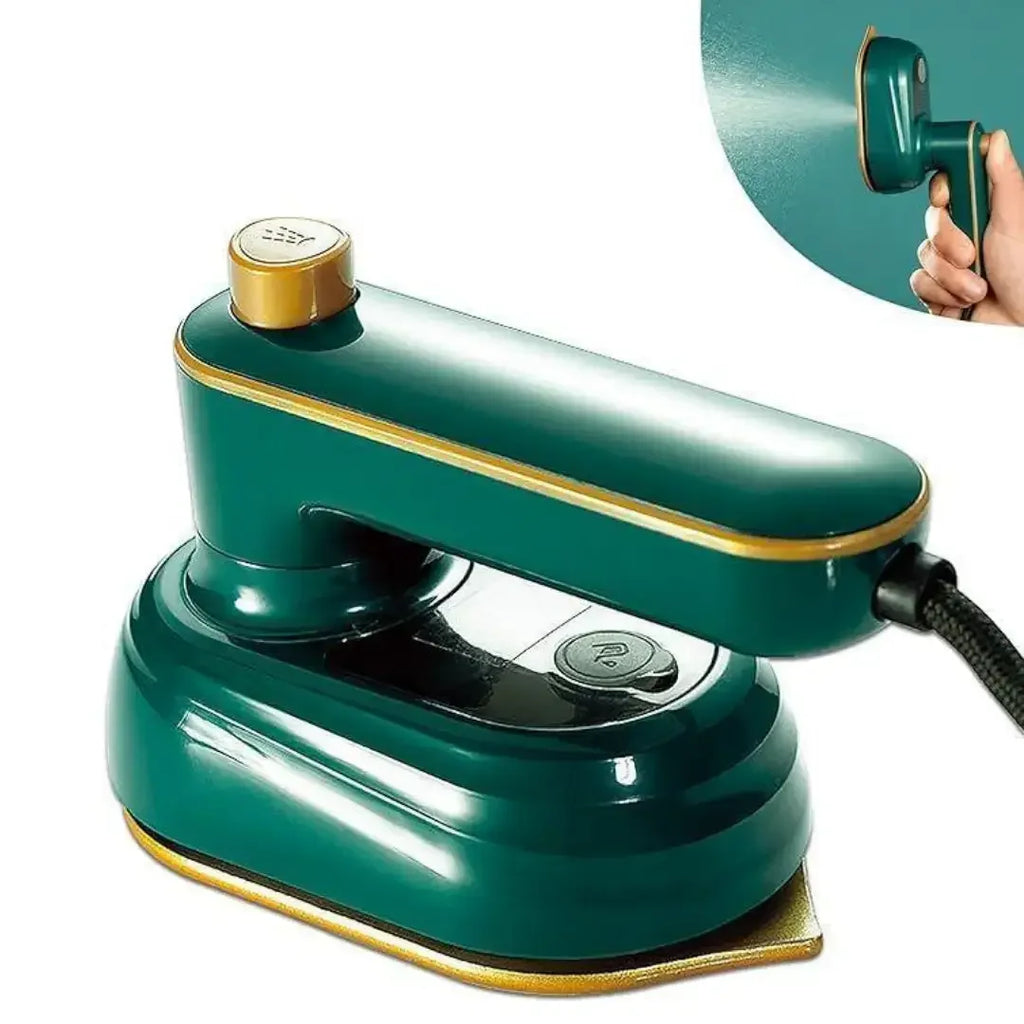 Mini Ferro de Passar a Vapor Portátil Bivolt