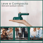 Mini Ferro de Passar a Vapor Portátil Bivolt