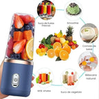 Mini Liquidificador Elétrico Portátil com Copo Extra
