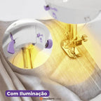Mini Máquina de Costura Portátil Elétrica com Pedal