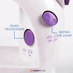 Mini Máquina de Costura Portátil Elétrica com Pedal