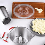 Moedor e Triturador de Alimentos Elétrico 300W em Aço Inox