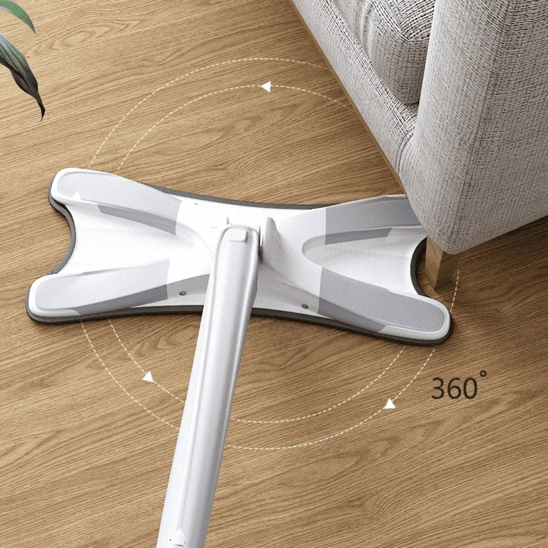 Mop Esfregão Giratório 360° Lava e Seca com Torção
