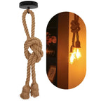 Pendente de Teto em Corda Sisal Duplo