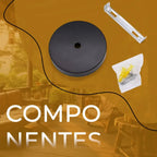 Pendente de Teto em Corda Sisal Duplo