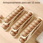 Porta Ovos de Rolagem Automática