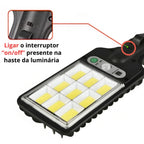 Refletor Solar LED Ultra Reflector com Sensor de Movimento