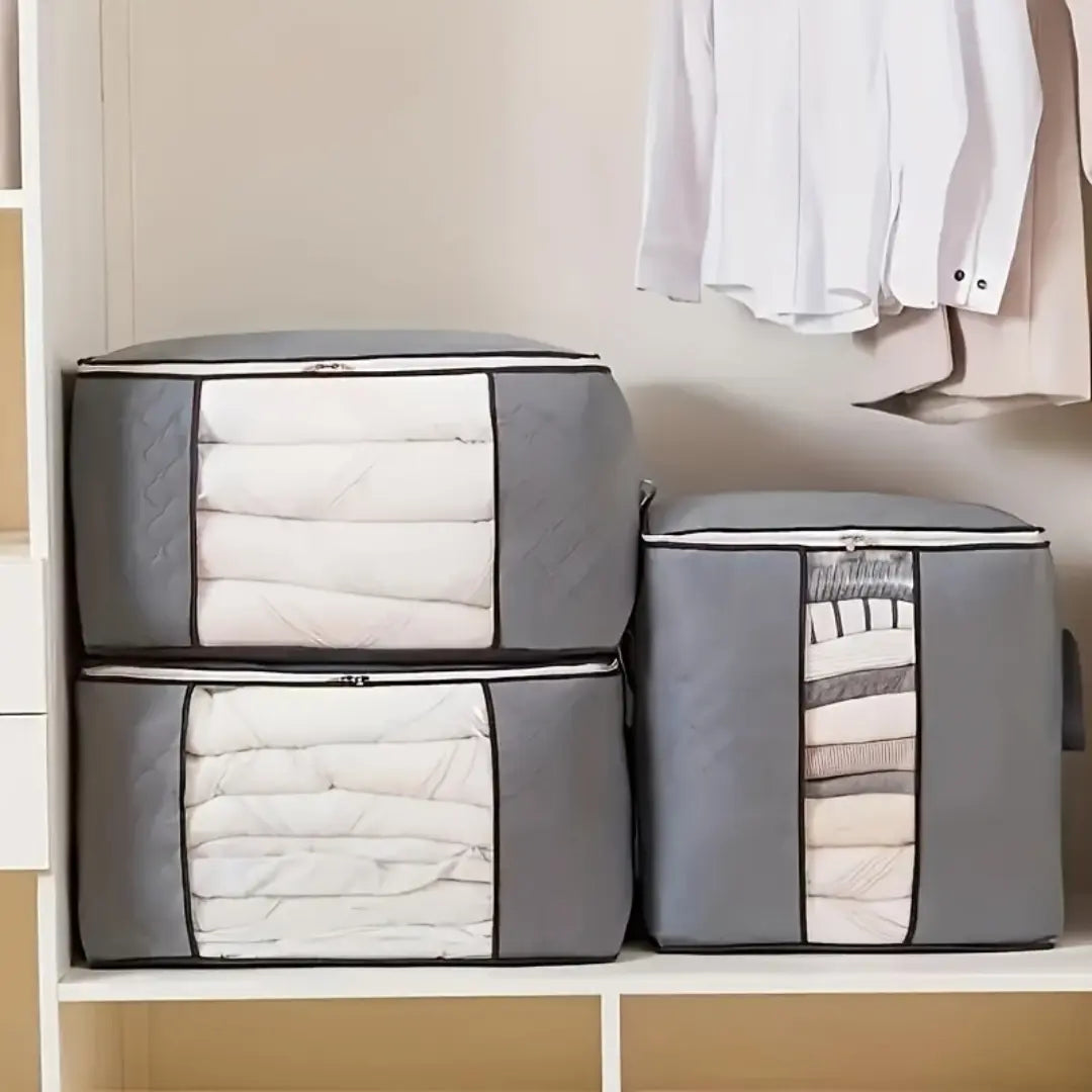 Saco Organizador para Cobertores e Roupas 48L