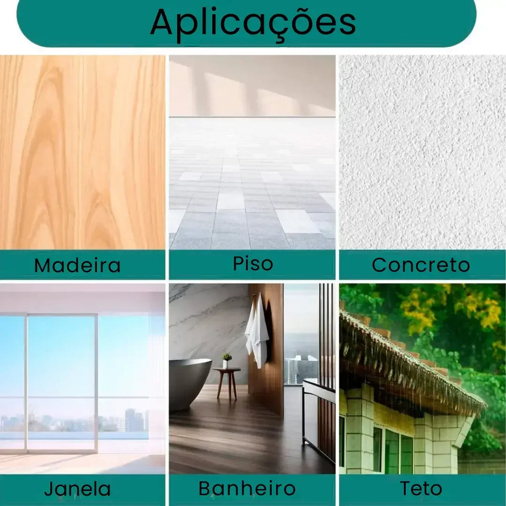 Selante impermeabilizante de Isolamento VedaTudo + BRINDE