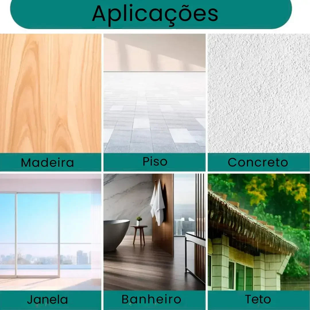 Selante impermeabilizante de Isolamento VedaTudo + BRINDE