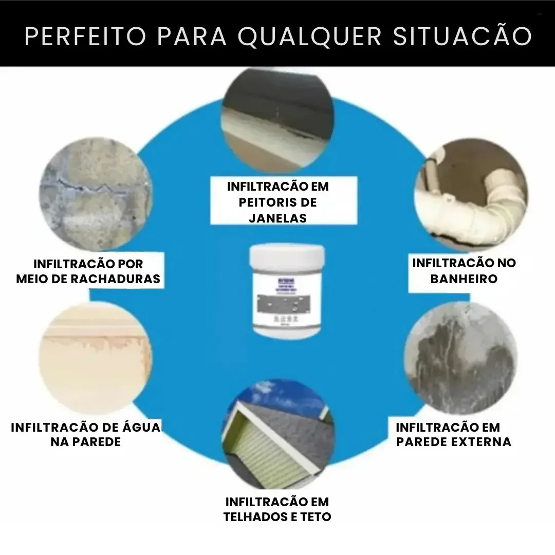 Selante impermeabilizante de Isolamento VedaTudo + BRINDE