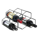 Suporte Adega de Vinho Aramado para 5 garrafas
